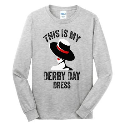 Derby Day 2024 Women This Is My Derby Day Dress Tall Long Sleeve T-Shirt