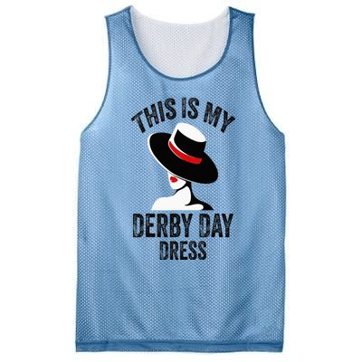 Derby Day 2024 Women This Is My Derby Day Dress Mesh Reversible Basketball Jersey Tank