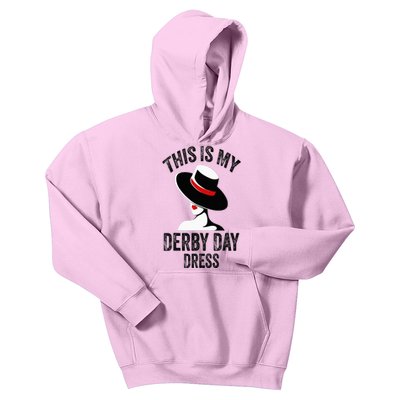 Derby Day 2024 Women This Is My Derby Day Dress Kids Hoodie