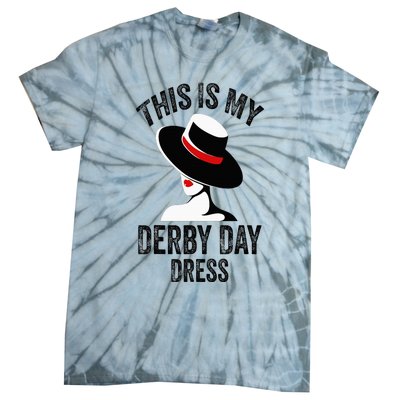 Derby Day 2024 Women This Is My Derby Day Dress Tie-Dye T-Shirt