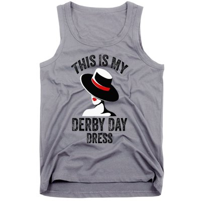 Derby Day 2024 Women This Is My Derby Day Dress Tank Top