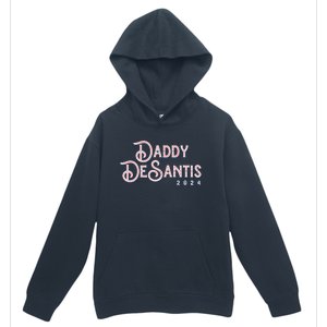 Daddy Desantis 2024 Retro Make America Florida Election Funny Gift Urban Pullover Hoodie