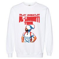 Diljit Dosanjh 2024 Dilluminati Garment-Dyed Sweatshirt