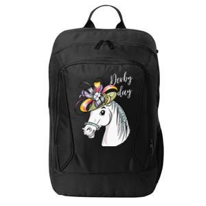 Derby Day 2024 Fascinator Hat Horse City Backpack