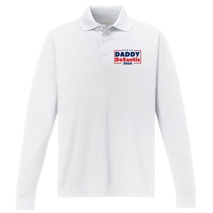 Daddy Desantis 2024 Performance Long Sleeve Polo