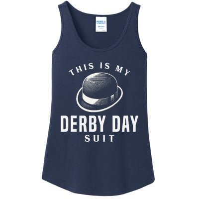 Derby Day 2024 Funny Horse Racing This Is My Derby Day Suit Ladies Essential Tank