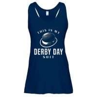 Derby Day 2024 Funny Horse Racing This Is My Derby Day Suit Ladies Essential Flowy Tank