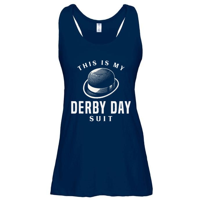 Derby Day 2024 Funny Horse Racing This Is My Derby Day Suit Ladies Essential Flowy Tank