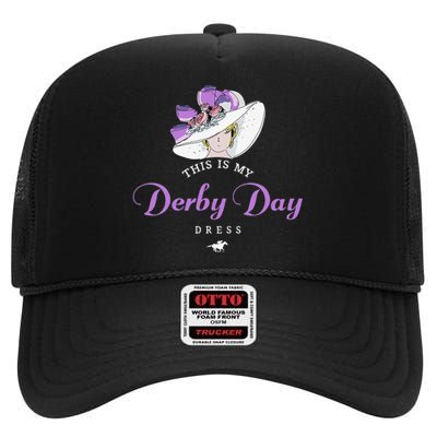 Derby Day 2023 Derby Kentucky Horse Derby High Crown Mesh Back Trucker Hat