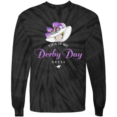 Derby Day 2023 Derby Kentucky Horse Derby Tie-Dye Long Sleeve Shirt