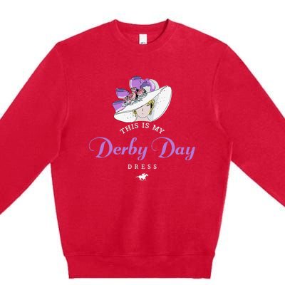 Derby Day 2023 Derby Kentucky Horse Derby Premium Crewneck Sweatshirt