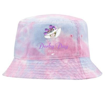 Derby Day 2023 Derby Kentucky Horse Derby Tie-Dyed Bucket Hat