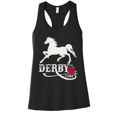 Derby Day 2023 Derby Kentucky Horse Derby Dress Derby Suit Women's Racerback Tank