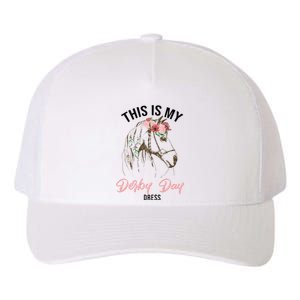 Derby Day 2024 This Is My Derby Day Dress Horse Racing Yupoong Adult 5-Panel Trucker Hat