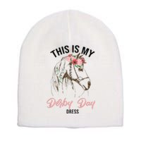 Derby Day 2024 This Is My Derby Day Dress Horse Racing Short Acrylic Beanie