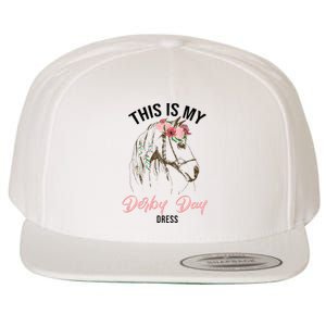 Derby Day 2024 This Is My Derby Day Dress Horse Racing Wool Snapback Cap