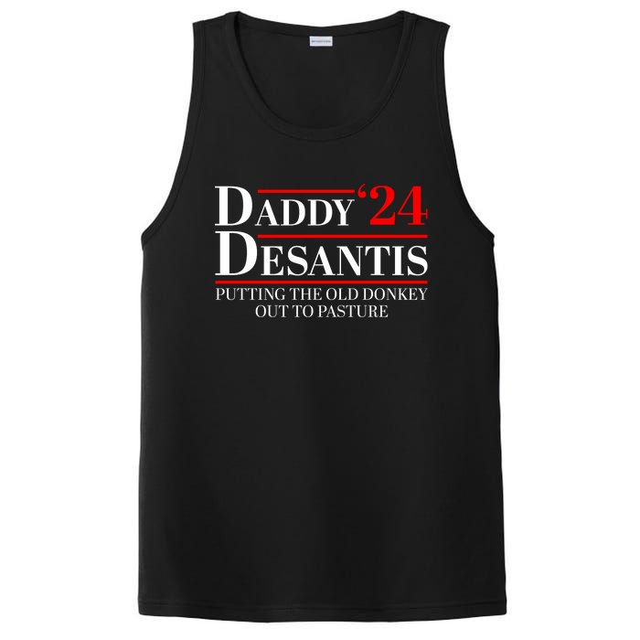 Daddy DeSantis 2024 Putting The Old Donkey Out To Pasture PosiCharge Competitor Tank