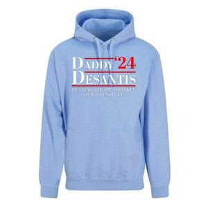 Daddy DeSantis 2024 Putting The Old Donkey Out To Pasture Unisex Surf Hoodie