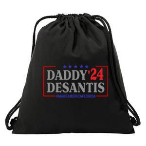 Daddy DeSantis 2024 Make America Florida Drawstring Bag