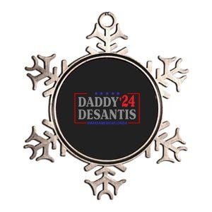 Daddy DeSantis 2024 Make America Florida Metallic Star Ornament