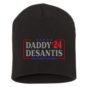 Daddy DeSantis 2024 Make America Florida Short Acrylic Beanie