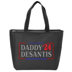 Daddy DeSantis 2024 Make America Florida Zip Tote Bag