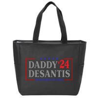 Daddy DeSantis 2024 Make America Florida Zip Tote Bag