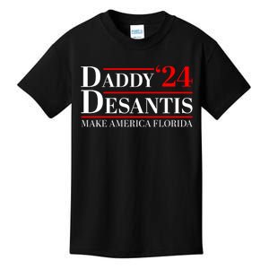 Daddy DeSantis 2024 Make America Florida Kids T-Shirt