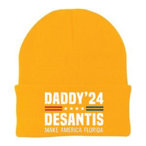 Daddy DeSantis 2024 Make America Florida Knit Cap Winter Beanie