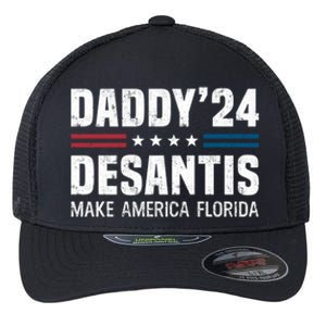 Daddy DeSantis 2024 Make America Florida Flexfit Unipanel Trucker Cap