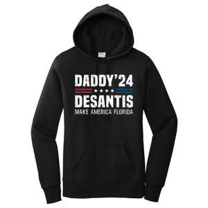 Daddy DeSantis 2024 Make America Florida Women's Pullover Hoodie