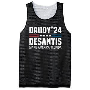 Daddy DeSantis 2024 Make America Florida Mesh Reversible Basketball Jersey Tank