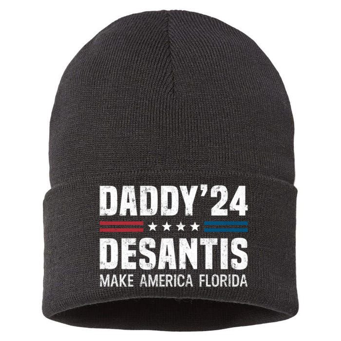 Daddy DeSantis 2024 Make America Florida Sustainable Knit Beanie