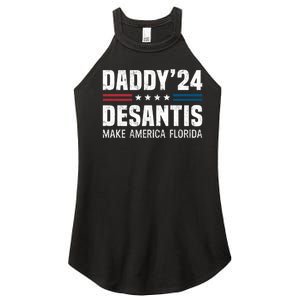 Daddy DeSantis 2024 Make America Florida Women's Perfect Tri Rocker Tank