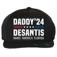 Daddy DeSantis 2024 Make America Florida Wool Snapback Cap