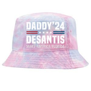 Daddy DeSantis 2024 Make America Florida Tie-Dyed Bucket Hat