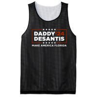 Daddy DeSantis 2024 Make America Florida Mesh Reversible Basketball Jersey Tank