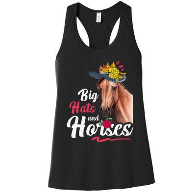 Derby Day 2023 Derby Kentucky Horse Derby Dress Women's Racerback Tank