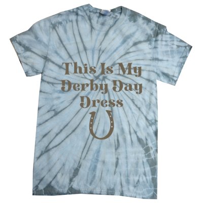 Derby Day 2023 This Is My Derby Day Dress Horse Racing Tie-Dye T-Shirt