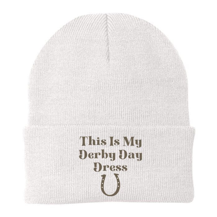 Derby Day 2023 This Is My Derby Day Dress Horse Racing Knit Cap Winter Beanie