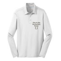 Derby Day 2023 This Is My Derby Day Dress Horse Racing Silk Touch Performance Long Sleeve Polo