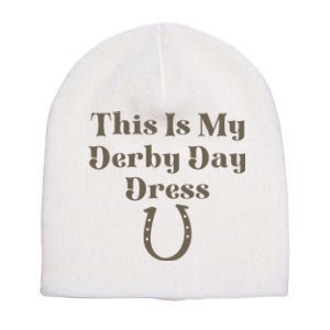 Derby Day 2023 This Is My Derby Day Dress Horse Racing Short Acrylic Beanie