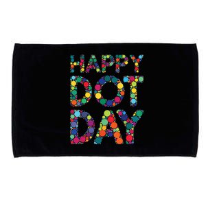 Dot Day 2024 Colorful Polka Dots Happy Dot Day Girl Dot Day Microfiber Hand Towel