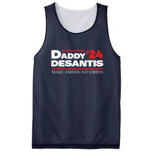 Daddy DeSantis 2024 Make America Florida Mesh Reversible Basketball Jersey Tank