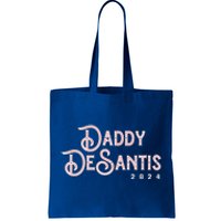 Daddy Desantis 2024 Retro Make America Florida Election Cute Gift Tote Bag