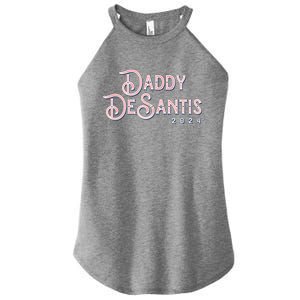 Daddy Desantis 2024 Retro Make America Florida Election Cute Gift Women's Perfect Tri Rocker Tank