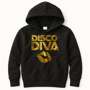 Disco Diva 60s 70s 80s Costume Party Wear Outfit Kids Hoodie