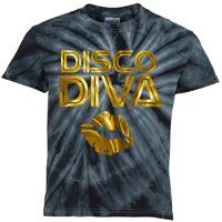 Disco Diva 60s 70s 80s Costume Party Wear Outfit Kids Tie-Dye T-Shirt