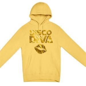 Disco Diva | 60s 70s 80s Costume Party Wear Outfit Tshirt Premium Pullover Hoodie