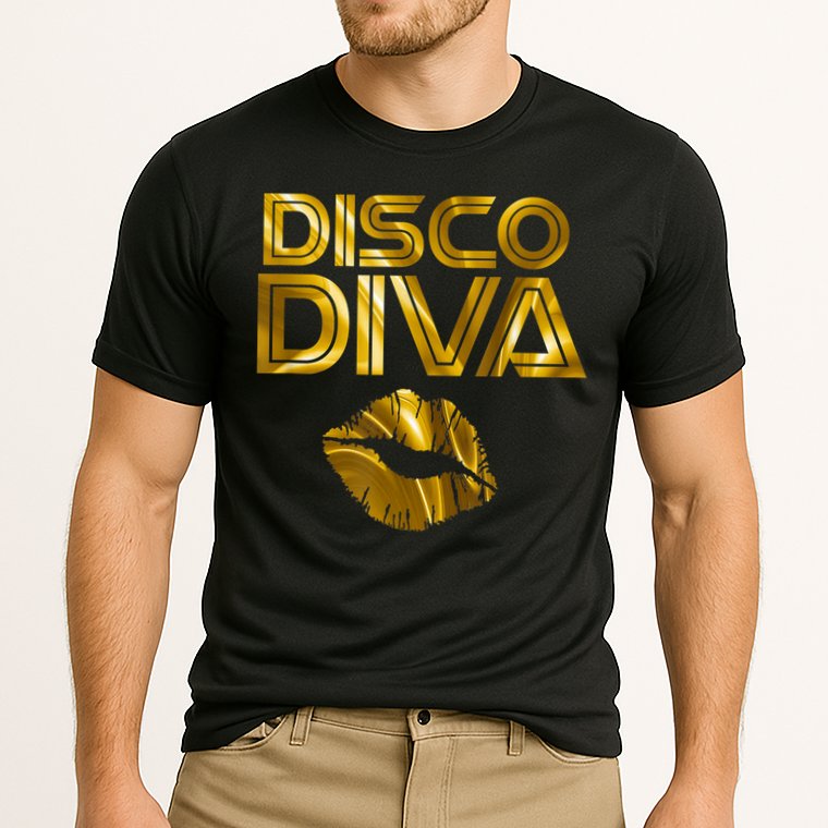 Disco Diva | 60s 70s 80s Costume Party Wear Outfit Tshirt Cooling Performance Crew T-Shirt